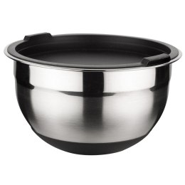 MISKA KUCHENNA METALOWA STALOWA Z POKRYWKĄ ANTYPOŚLIZGOWA ACER 29.5CM 8L NAVA 10-210-002