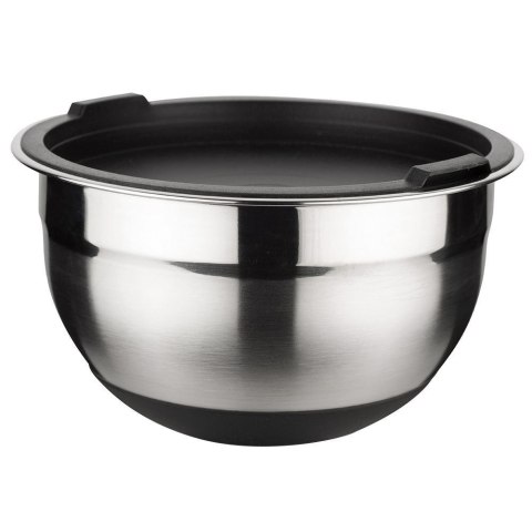 MISKA KUCHENNA METALOWA STALOWA Z POKRYWKĄ ANTYPOŚLIZGOWA ACER 29.5CM 8L NAVA 10-210-002