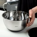 MISKA KUCHENNA METALOWA STALOWA Z POKRYWKĄ ANTYPOŚLIZGOWA ACER 29.5CM 8L NAVA 10-210-002