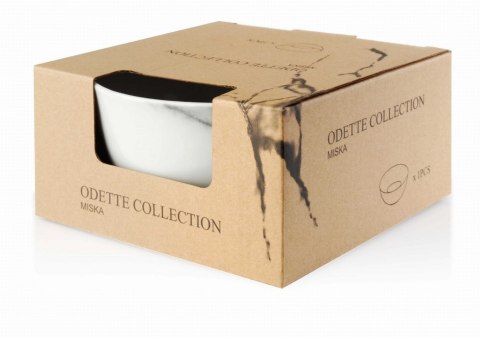 MISKA PORCELANOWA MARMUREK 14cm ODETTE MONDEX HTPM4191