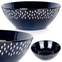 Miska sałatkowa do sałatki ceramiczna granatowa 20cm 1.1L SIAKI COLLECTION 139711