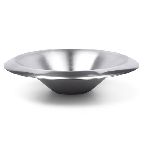 Miska stalowa na owoce warzywa przekąski słodycze srebrna 30cm 1.5L VILDE 139382