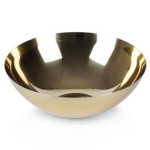 Miska stalowa na owoce warzywa przekąski słodycze złota 17.5cm 800ml VILDE 139396