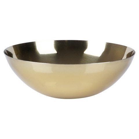 Miska stalowa na owoce warzywa przekąski słodycze złota 17.5cm 800ml VILDE 139396