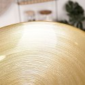 Miska szklana złota na sałatkę przekąski chipsy 30cm 2.2L VILDE 139263