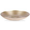 Miska szklana złota na sałatkę przekąski chipsy duża 40cm 6.5L VILDE 139264