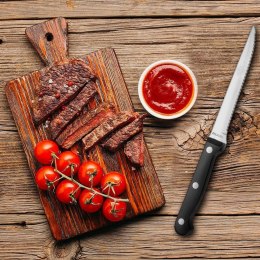 NOŻE DO STEKÓW BURGERÓW PIZZY MIĘS SZTUĆCE STALOWE 6 SZTUK NÓŻ EXCELLENT HOUSEWARE 139130