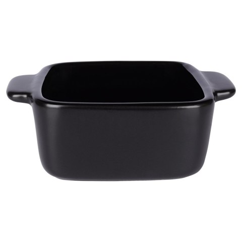 Naczynie żaroodporne ceramiczne czarne kwadratowe małe 10x7x3.5cm 80ml VILDE 279905