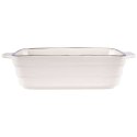 Naczynie żaroodporne porcelanowe białe prostokątne 17.5x9.5x4cm 250ml HIT 259206