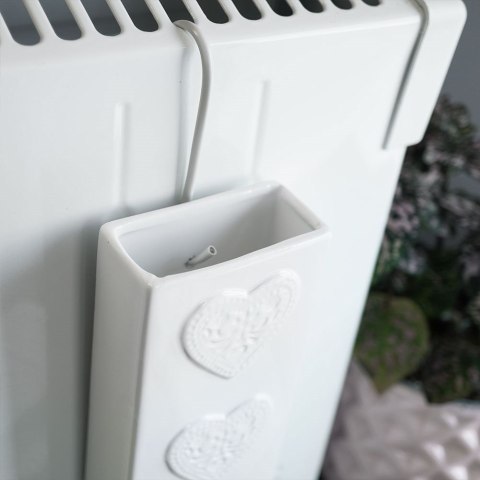 Nawilżacz powietrza na kaloryfer grzejnik ewaporacyjny ceramiczny serca 300 ml ORION 830835
