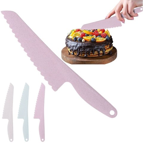 Nóż cukierniczy kuchenny do krojenia ciasta z ząbkami 30cm EXCELLENT HOUSEWARE 259074