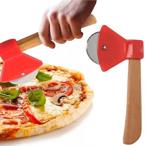 Nóż do krojenia pizzy stalowy 20cm radełko EXCELLENT HOUSEWARE 259073
