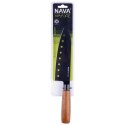 Nóż kuchenny Santoku stalowy pojedyńczy NATURE 29cm NAVA 10-054-021