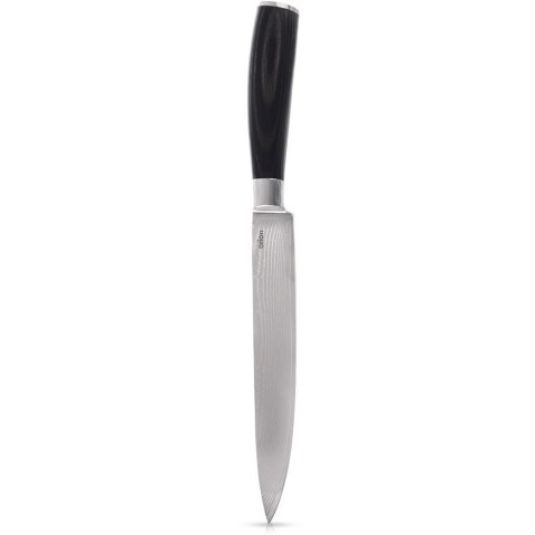Nóż kuchenny stalowy pojedyńczy DAMASCUS 27cm ORION 831174