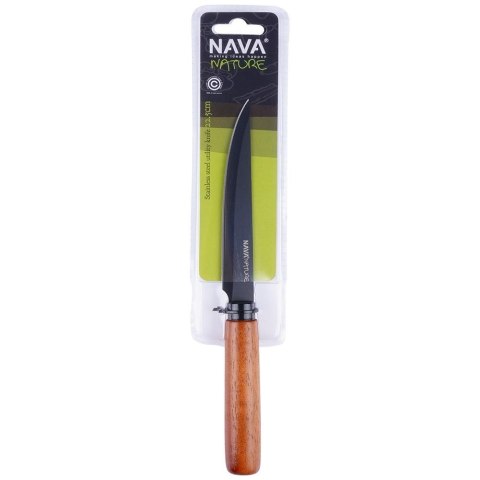Nóż kuchenny stalowy pojedyńczy NATURE 22.5cm NAVA 10-054-024