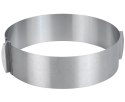 OBRĘCZ OPASKA DO TORTÓW 16-30cm REGULOWANA KiNGHOFF KH-4614