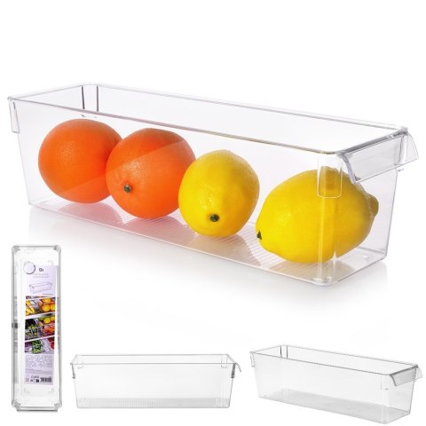 ORGANIZER DO LODÓWKI POJEMNIK NA PRODUKTY SPOŻYWCZE 36X10.5X10CM EXCELLENT HOUSEWARE 259376