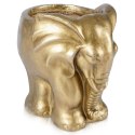Osłona na doniczkę doniczki osłonka ozdobna złota słoń 26cm VILDE 339460