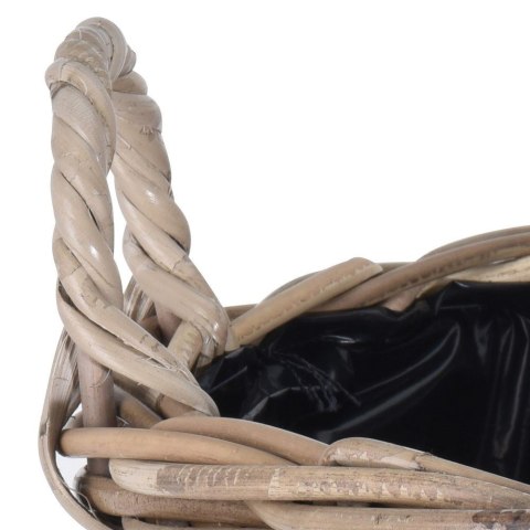 Osłona na doniczkę osłonka rattanowa doniczka 40x39.5cm KUBU 312306