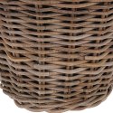 Osłona na doniczkę osłonka rattanowa doniczka 43x40x36cm KUBU 339080