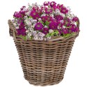 Osłona na doniczkę osłonka rattanowa doniczka 43x40x36cm KUBU 339080