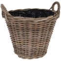 Osłona na doniczkę osłonka rattanowa doniczka 43x40x36cm KUBU 339080