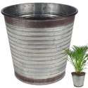 Osłonka na doniczkę metalowa 30x27,5 cm VILDE 339368