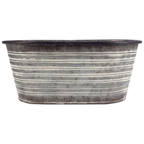 Osłonka na doniczkę metalowa 37x22x16 cm VILDE 339370