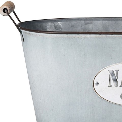 Osłonka na doniczkę metalowa 42x17 cm VILDE 339072