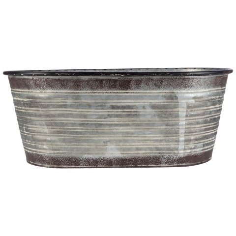 Osłonka na doniczkę metalowa 46x25x18,5 cm VILDE 339371