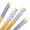 Pałeczki do sushi bambusowe wielorazowe 8 sztuk 24cm EXCELLENT HOUSEWARE 139166