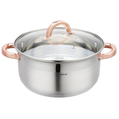 PAROWAR GARNEK ZESTAW DO GOTOWANIA NA PARZE 24CM 5 EL. KLAUSBERG KB-7736