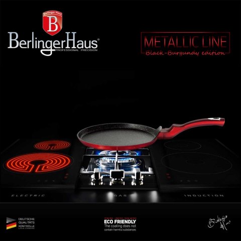 PATELNIA DO NALEŚNIKÓW 25CM BERLINGER HAUS BLACK BURGUNDY BH-1666