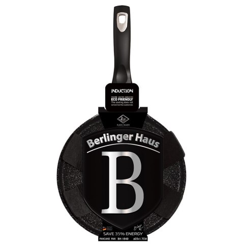 PATELNIA DO NALEŚNIKÓW 25CM BERLINGER HAUS BLACK SILVER BH-1849