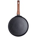 Patelnia do naleśników naleśnikowa granitowa BLACK&WOOD 24 cm VILDE 199055