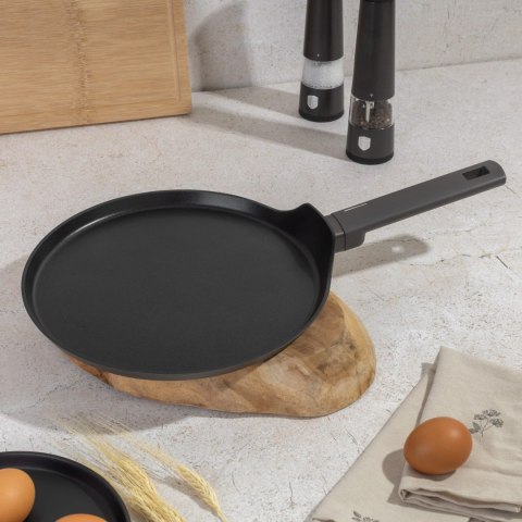 PATELNIA DO NALEŚNIKÓW Z POWŁOKĄ TYTANOWĄ 28CM NALEŚNIKOWA BERLINGER HAUS ANTRACIT BH-8116