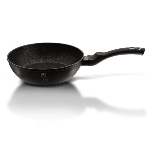 PATELNIA GŁĘBOKA GRANITOWA 24CM BERLINGER HAUS BLACK SILVER BH-1853
