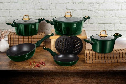 PATELNIA GRANITOWA 20CM BERLINGER HAUS METALLIC LINE EMERALD BH-6046