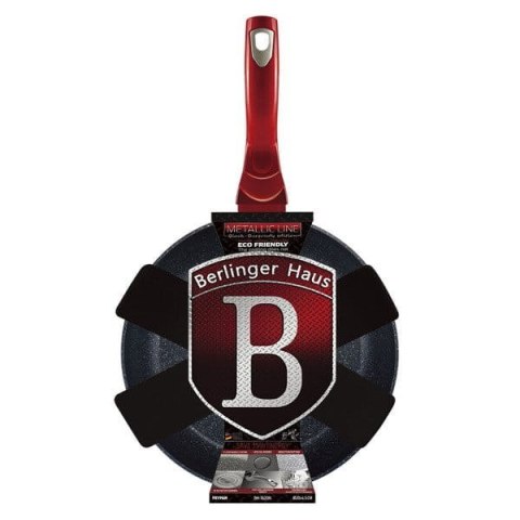 PATELNIA GRANITOWA 24CM BERLINGER HAUS BLACK BURGUNDY BH-1621