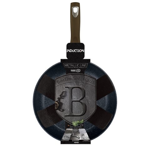 PATELNIA GRANITOWA 24cm BERLINGER HAUS SHINY BLACK BH-6600
