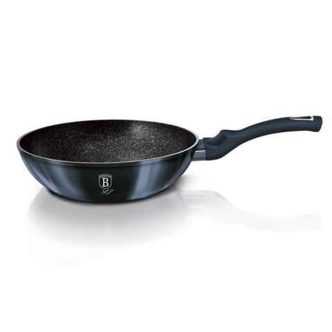 PATELNIA GRANITOWA / WOK 30CM BERLINGER HAUS METALLIC LINE AQUAMARINE BH-6114