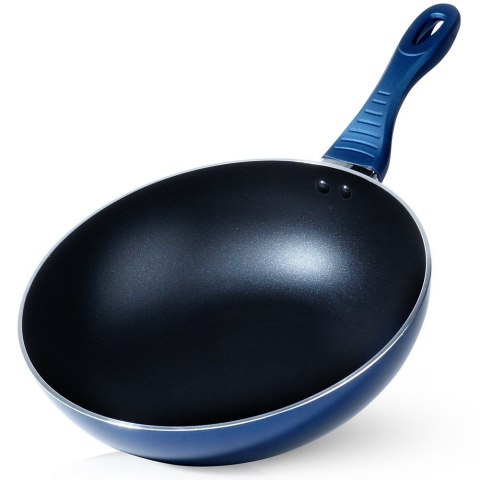 Patelnia głęboka wok diamentowa nieprzywierająca indukcja DIAMANT 30 cm ORION 112939