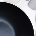 Patelnia głęboka wok diamentowa nieprzywierająca indukcja DIAMANT 30 cm ORION 112939