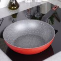 Patelnia głęboka wok granitowa nieprzywierająca indukcja TAURUS 28 cm NAVA 10-144-060
