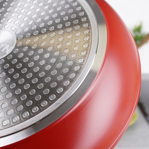 Patelnia głęboka wok granitowa nieprzywierająca indukcja TAURUS 28 cm NAVA 10-144-060