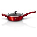 PATELNIA GRANITOWA 28CM BERLINGER HAUS BURGUNDY METALLIC LINE BH-1260-N