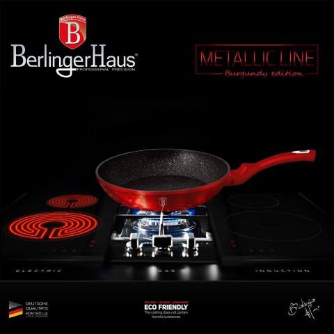 PATELNIA GRANITOWA 30CM BERLINGER HAUS BURGUNDY LINE BH-1254-N