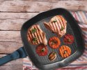 PATELNIA GRANITOWA GRILL 28CM BERLINGER HAUS METALLIC AQUAMARINE BH-1873