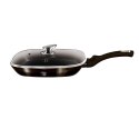 PATELNIA GRANITOWA GRILLOWA 28x28cm BERLINGER HAUS SHINY BLACK BH-6612