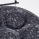 Patelnia granitowa do jajek sadzonych placków pancakes 7 otworów GRANDE 27 cm ORION 112974